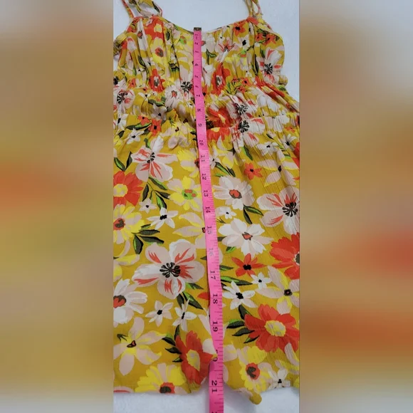 Arizona Jean Co Floral Print Romper NWT - Picture 12 of 13